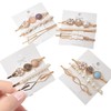 White Boat Hairpin Hair Clip Set [2 Types to Choose