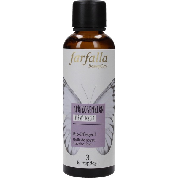 farfalla Organic Apricot Kernel Care Oil, 75 ml