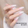 VENALISA Rubber Base Gel Polish, 1Pcs Milky White Rubber Gel