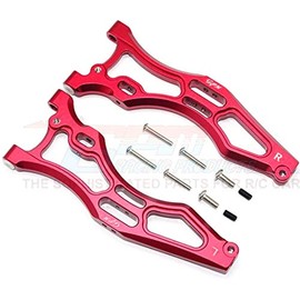 GPM GPM Arrma 1/8 KRATON/Outcast/Notorious/Talion 6S BLX Aluminum Front Lower ARMS -10PC Set (red)