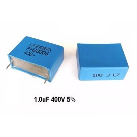 EVOX RIFA 2 PCS Film Capacitor 400V 1uF 105 Cap (REPLACING FOR 250V 200V 160V 100V )