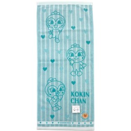 Marushin Anpanman 891393 Face Towel, Friendly Coquin-chan, Marushin, Anpanman Sweat Wipe