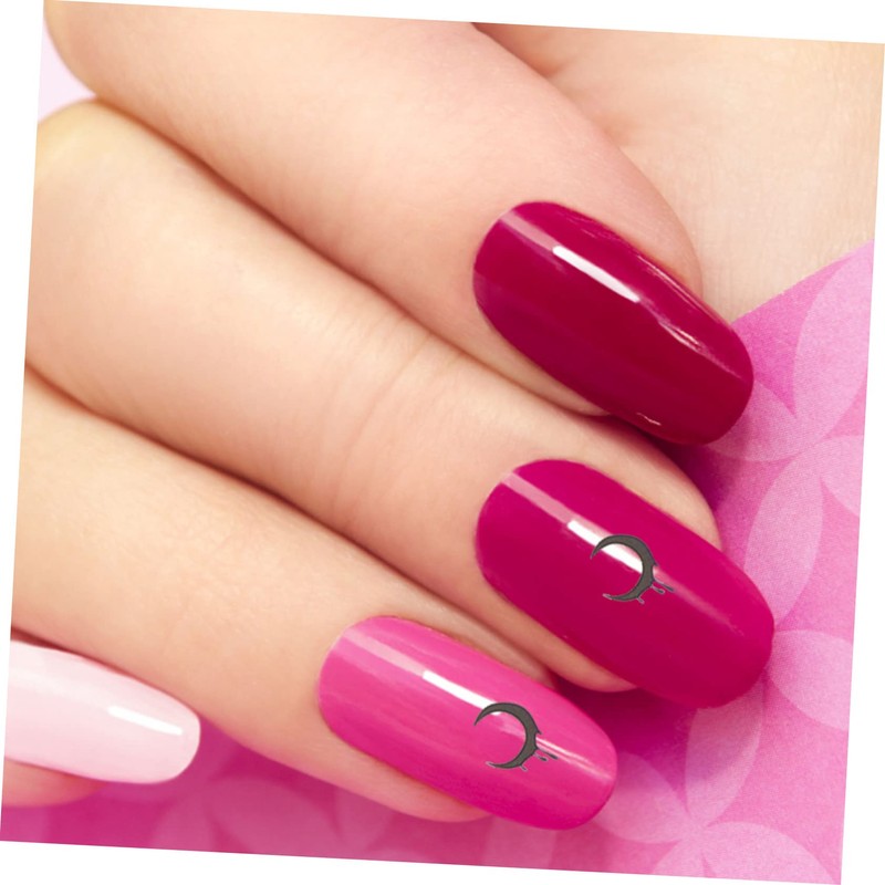 VICASKY 60sheets Butterfly Nail Stickers Dark Butterfly Nail Art Decals