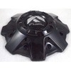 Fuel Gloss Black with Black Rivets Wheel Center Cap ONE