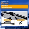 RAINTOK Windshield Wiper Blade Replacement for Toyota 4Runner 2010-2022 Original