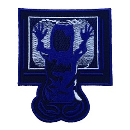 Poltergeist Logo Patch (9 cm) DIY Sewing or Ironing Embroidered on Badge Patch Horror Film Souvenir TV Portal Carol Anne Costume Retro