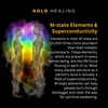 GOLD HEALING Liquid ORMUS 200ML 70% MONATOMIC Gold, 30% Magnesium,