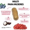 Multivitamínico para Mujer con 24 Ingredientes y Vitaminas | Suplemento