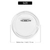 35 Pcs 3 inch Button Badge Clear Button Pin Acrylic