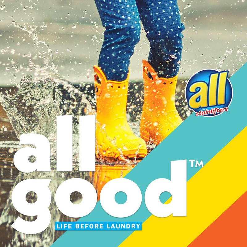 All Oxi Mighty Pacs Laundry Detergent, 4 in 1 with