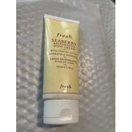 FRESH SEABERRY RESTORATIVE BODY CREAM HYDRATES NOURISHES RICH 3.3 OZ