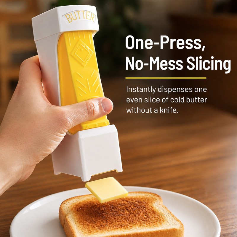 One Press Butter Cutter Slicer for 4 oz East Coast