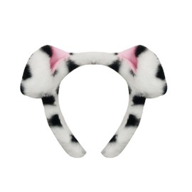 VIGUEUR Dalmatian Dog Ears Headband - Puppy Ears for Cosplay Party
