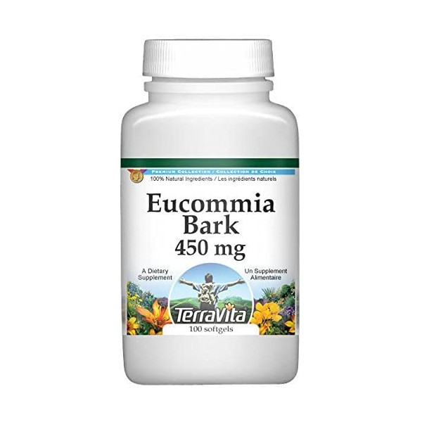 Eucommia Bark (Du Zhong) - 450 mg (100 Capsules, ZIN: 515099)
