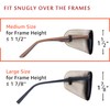 Astropic 2Pcs Silk Eye Patches for Adults Kids Glasses to