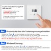 ALLEVOI Smart Roller Shutter Switch with Percentage Function, Blind Switch