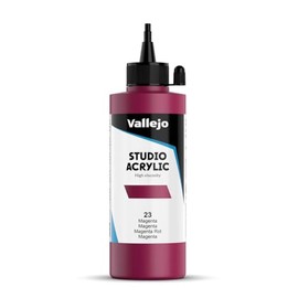 Vallejo : Studio Acrylic Paint : 200ml : Magenta