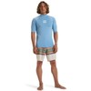 Billabong Short Sleeve Rash Vest WAVES ALL DAY SS Young