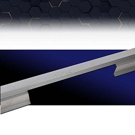 PIT66 Outer Rocker Panels Compatible with Ford F150 4 Door 2009-2014 Grey