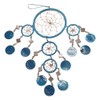 VIE Naturals Capiz Dream Catcher, 12cm, Blue