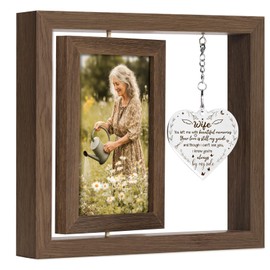 Memorial Picture Frame Gifts for Loss of Wife, Grief Gifts for Women Man, Sympathy Gift for Loss of Wife, Remembrance Condolence Funeral Bereavement Gift, Picture Frame 4x6