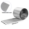 YIEMI Aluminum Flashing Roll，Aluminum Sheet Roll 3500x100x0.1mm(LxWxT) Applicable to Various