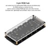 FREEZEMOD RBW Hub Splitter 10-Way Support 5V Lamp with Fan