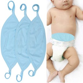 ToBeInStyle Babies' 6-Pack Comfortable Newborn Baby Belly Binder - White - One Size