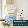 Sprout Living Epic Protein Powder, Original Flavor, Organic Plant Protein,