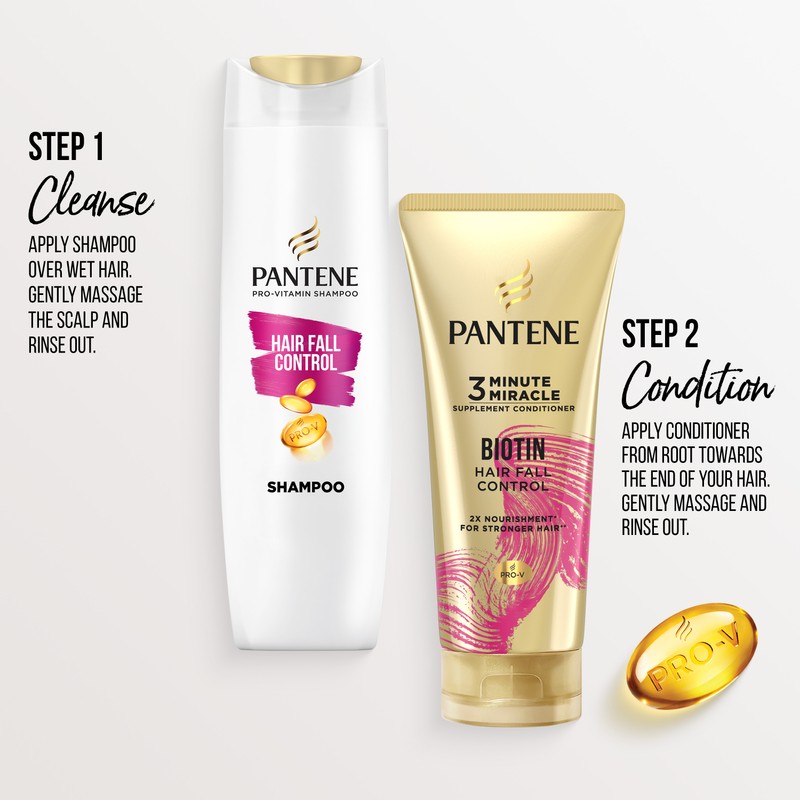 Pantene Pro-Vitamin Shampoo Hair Fall Control Hair Care 170ml