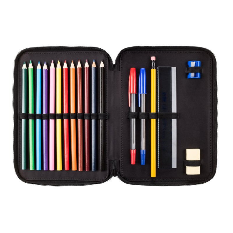 Mr. & Mrs. Panda Pencil Case Summer Waves Surf Gift