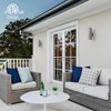 mirrea Modern Outdoor Porch Light Patio Light in 2 Lights