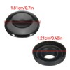 Black Matt & Gloss MMI Joystick Knob Button Cover Repair