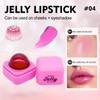 Blush Lip Stick - Cream Blush Stick Eyeshadow Makeup,Jelly Texture