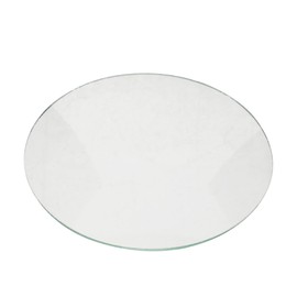 TOMETURE Convex Clock Glass Replacement: 8.2cm/3.2 Inch Round Transparent Dome Cover - Clear Clock Face Panel for DIY Repairs & Home Projects - Easy to Install