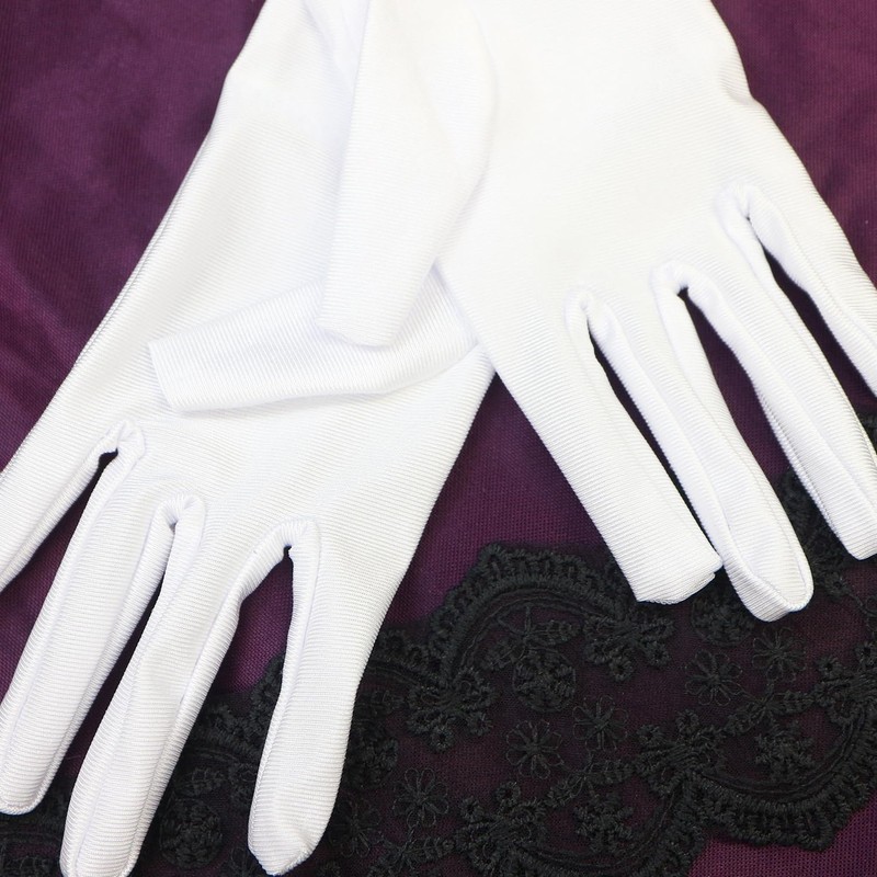Kirakirabunpunmaru Long Gloves, Satin-Style Wedding Gloves, Bridal, Bridal, Opera Gloves,