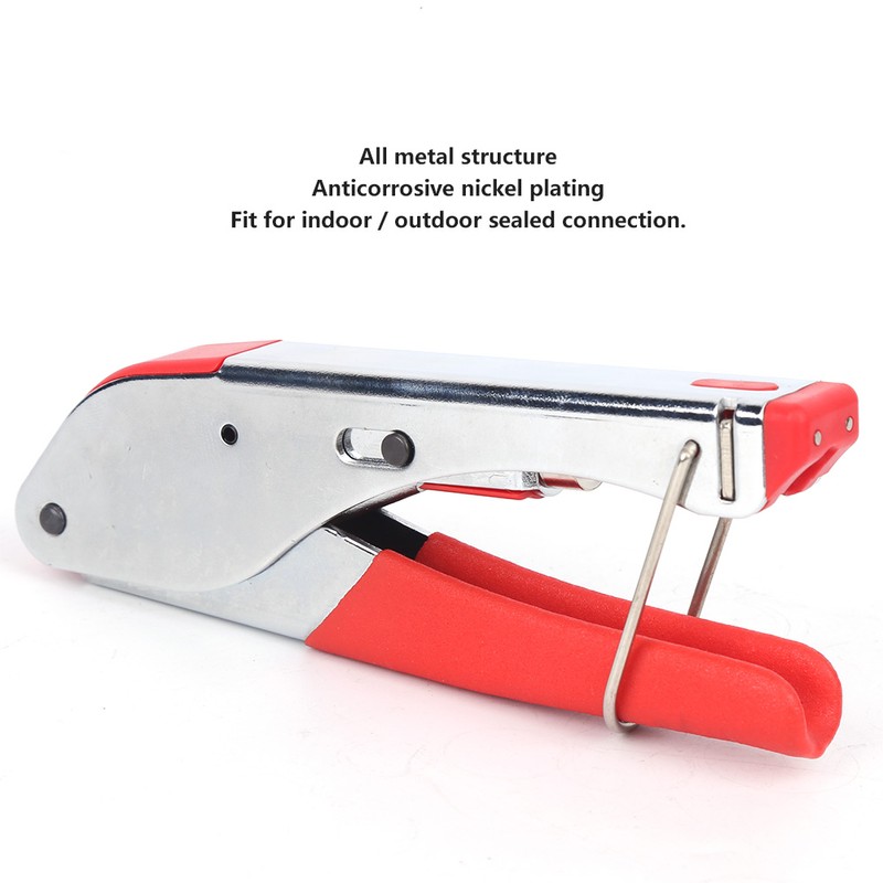 22PCs Cable Crimping Cutter Multifunction Crimper Coaxial F- Head Crimping