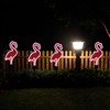 SunKite Flamingo Solar Stake Lights Outdoor,Waterproof Solar Neon Lights for