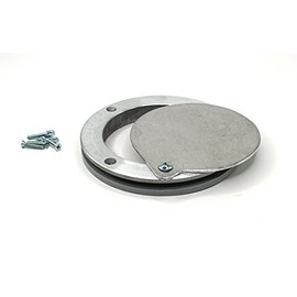 Garage Door 5" Exhaust/Fresh Air Port for Non Insulated Doors - Non Latching