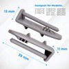 VIOKS Set of 2 Replacement Rail Stops for Acelik Beko