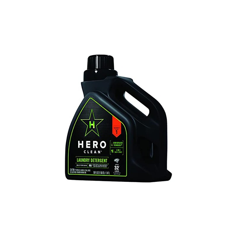 Hero Clean Juniper Scent Laundry Detergent Liquid 50 oz. -
