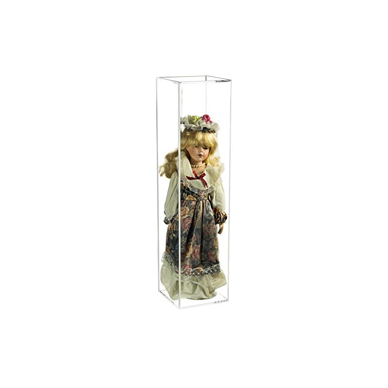 Better Display Cases Clear Acrylic Figure Display Case for Figurine