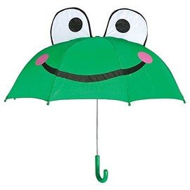 Kids Umbrella - Childrens Dome Shape Umbrella (Frog)