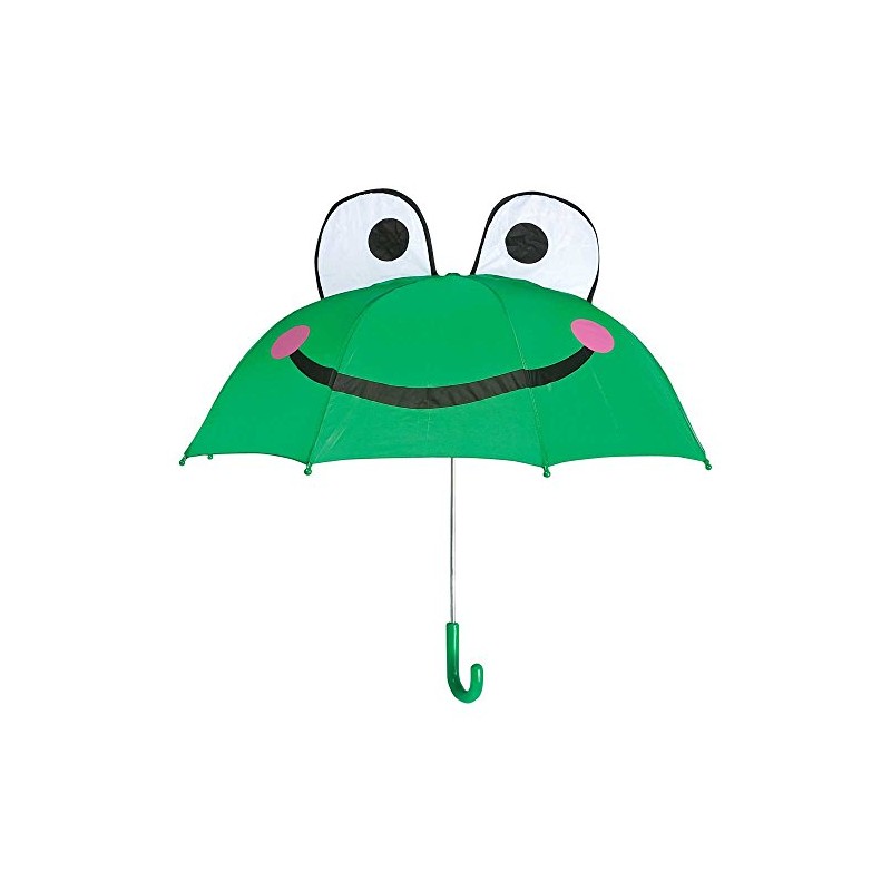 Kids Umbrella - Childrens Dome Shape Umbrella (Frog)