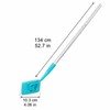 Baseboard Cleaner Mop Pad with Long Handle - 360° Rotating