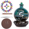 Bailonda Incense Waterfall, Backflow Incense Burner with 100 Incense Cones