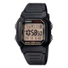 Casio W-800 Series Standard Digital Men's Watch, Gold LCD W-800HG-9AV