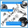 YMT Sector Shaft Seals Repair Kit Replace for Sheppard M100