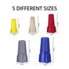 Winged Wire Connectors Nuts,Yellow 5pcs Home Use Pack Wire Twist,Easy