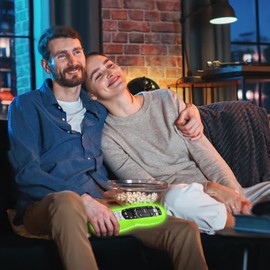 Case for DirecTV RC73 Remote Control, Remote Cover Compatible with DirecTV Controller, Silicone Battery Cover Skin Sleeve Glow in The Dark Green